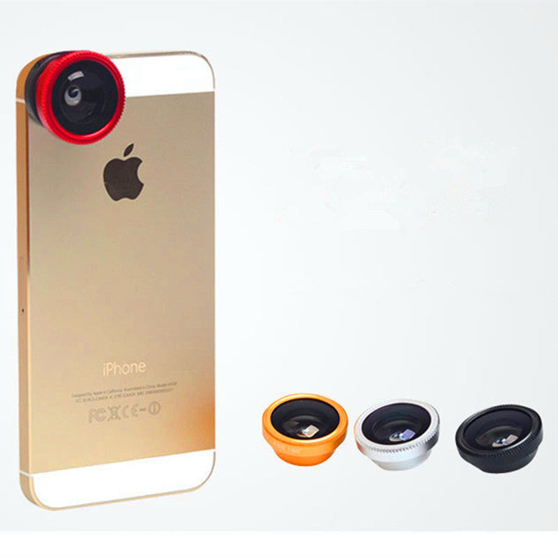 3-in-1 Lens for Special Effects on Mobile Phones
