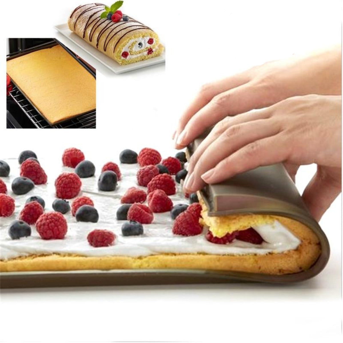 Silicone Oven Mat for Baking Cakes Without Sticking