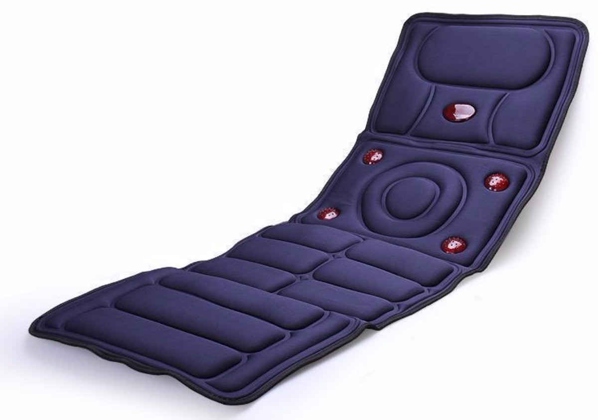 Massage Cushion Mattress with Full-Body Heat Therapy