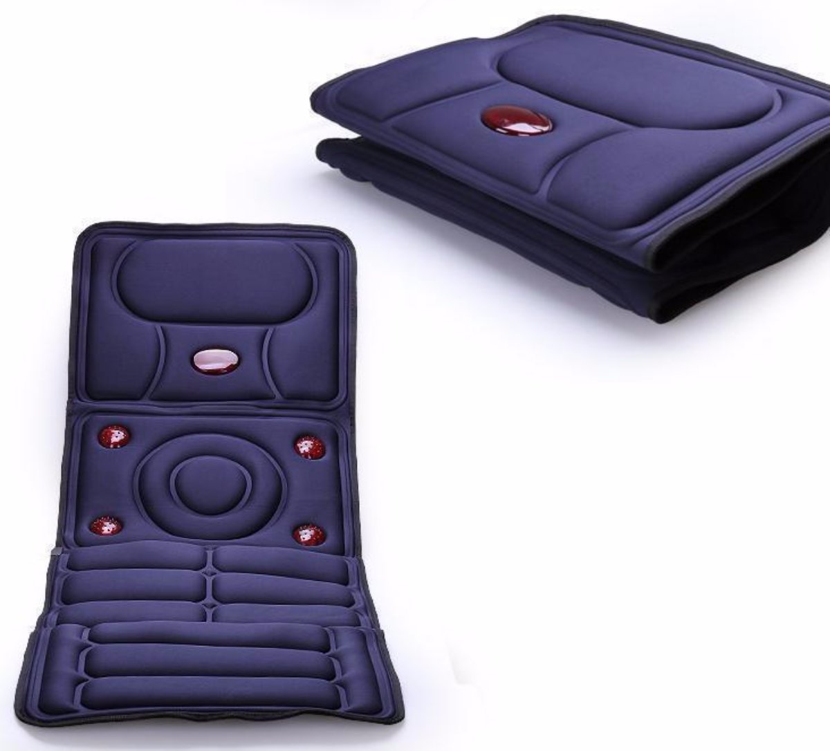 Massage Cushion Mattress with Full-Body Heat Therapy