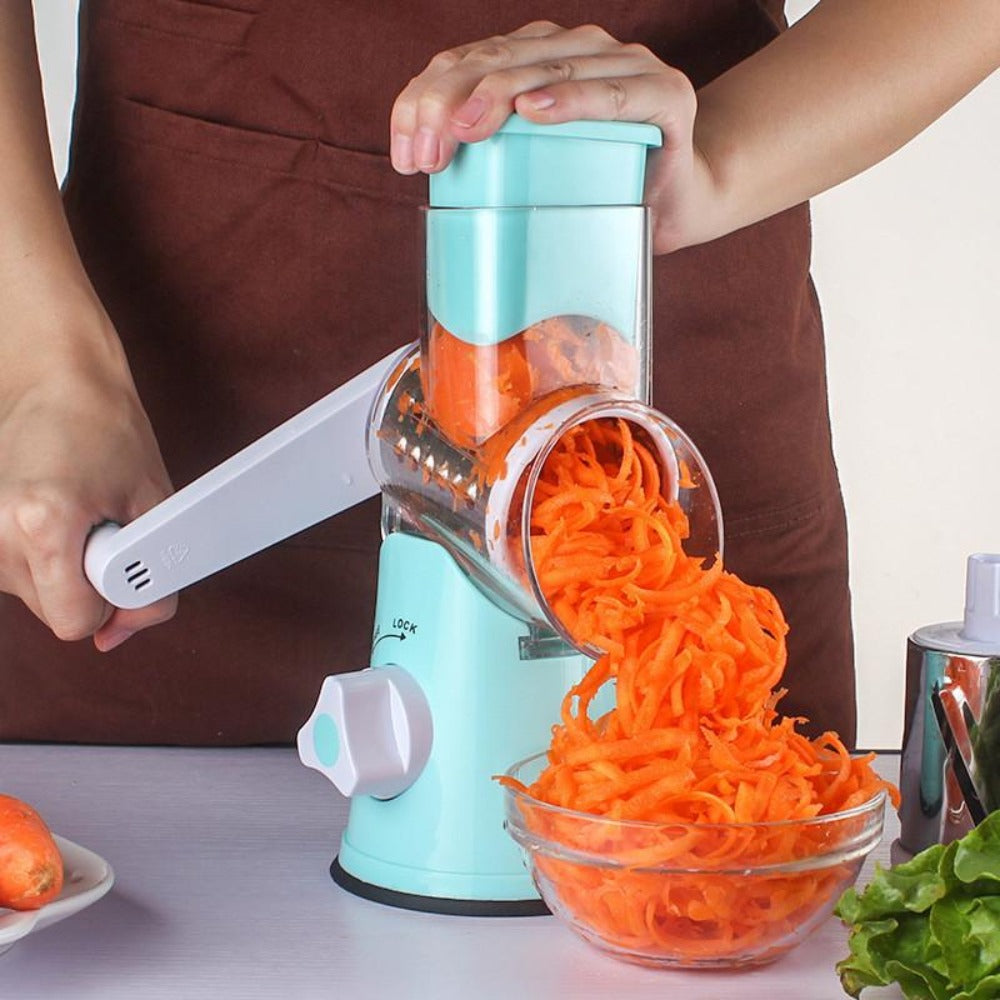 Stainless Steel Manual Vegetable Grater and Slicer