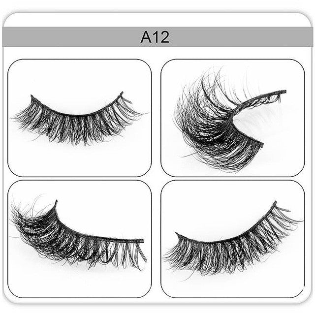 3D Mink False Eyelashes - Onetify