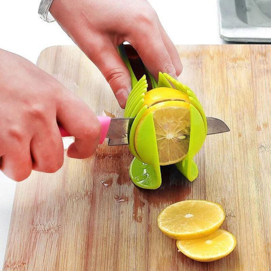 Vegetable and Fruit Cutting Tool with Holder