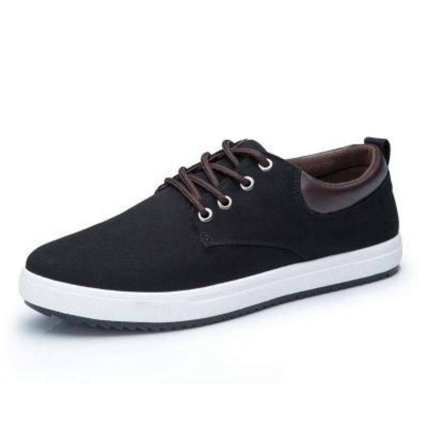Breathable Lace-Up Casual Shoes for Men
