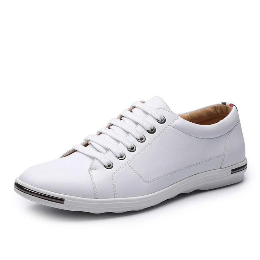 Casual Lace-Up Shoes for Men's Street Style