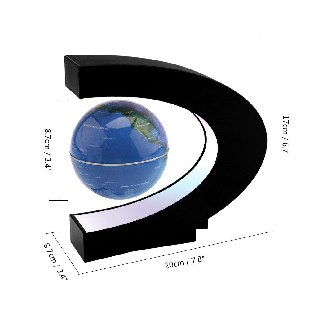 LED Magnetic Levitating Globe with Illumination