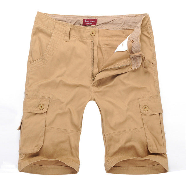 Casual Shorts with Multiple Pockets for Men