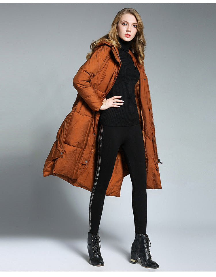 Hooded Winter Puffer Jacket for Women