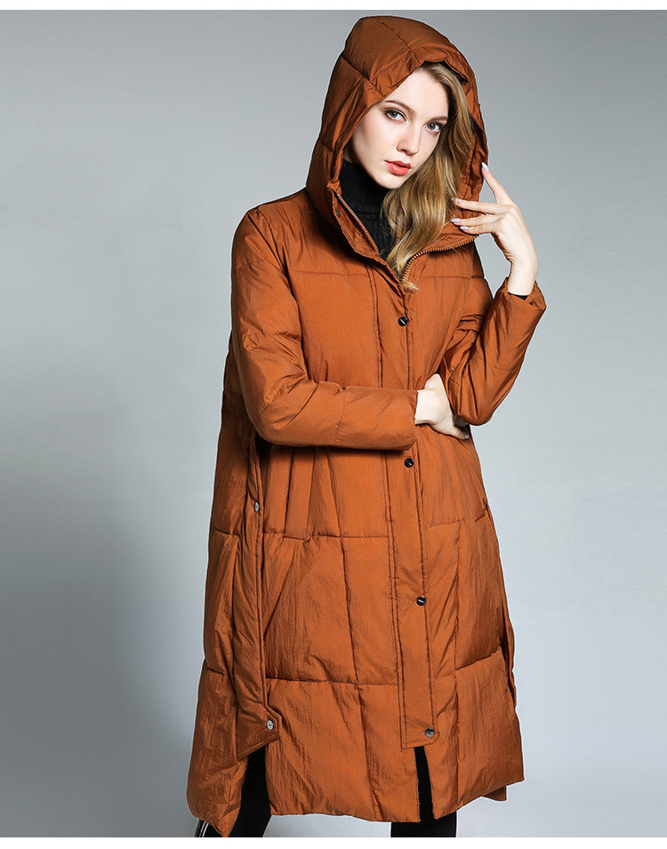 Hooded Winter Puffer Jacket for Women