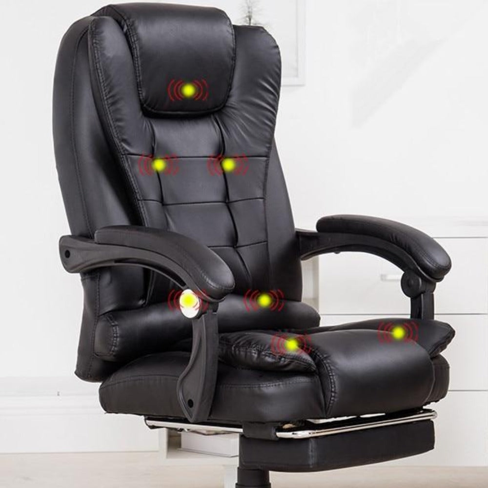 Deluxe Executive Massage Chair with Leg Support