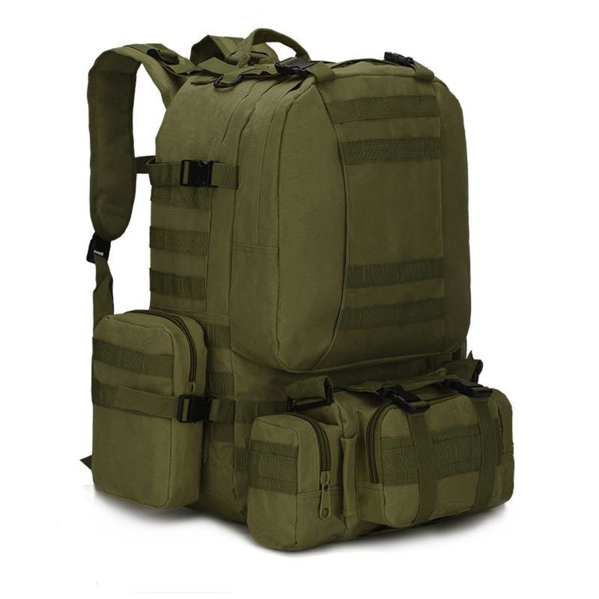 Outdoor Military Backpack - 50L, Resistant to Water