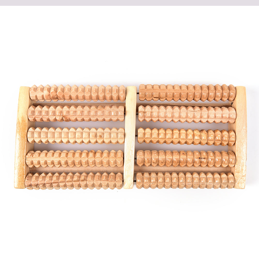 High-Quality Long-Lasting Wooden Foot Roller for Effective Massage Therapy
