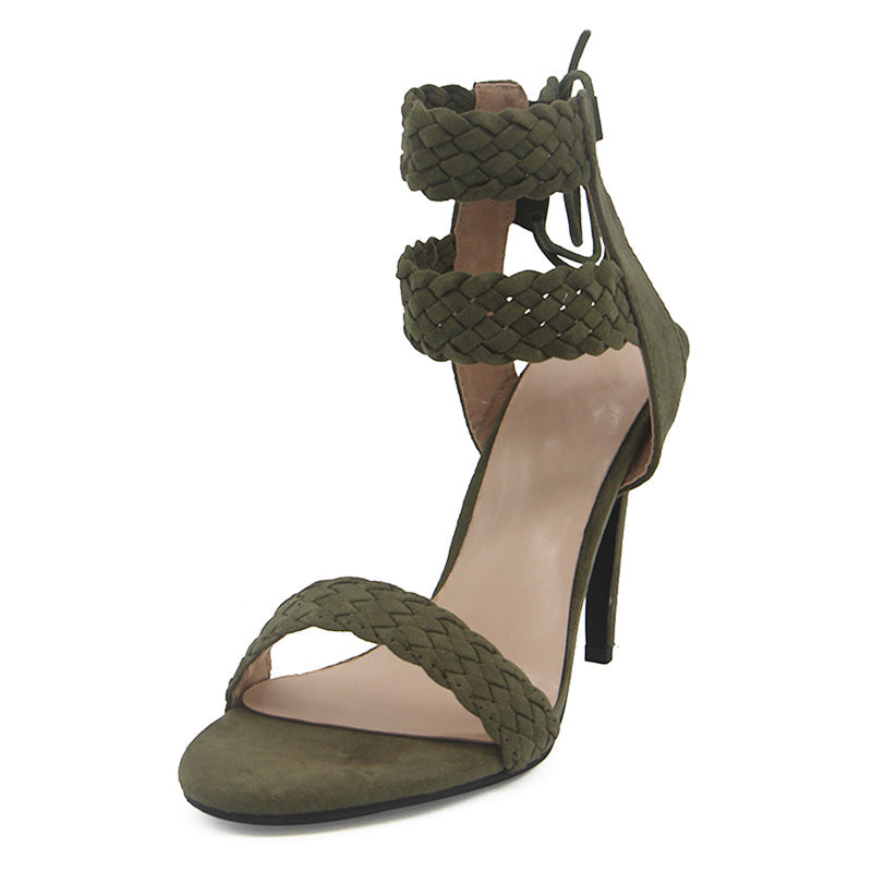 Strappy Heeled Sandals for the Summer Season