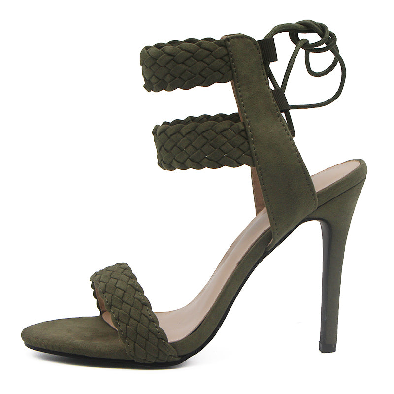 Strappy Heeled Sandals for the Summer Season