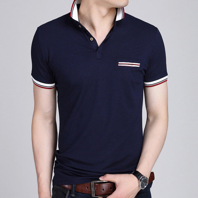 Casual Polo Shirt for Men - Short Sleeve Summer Style