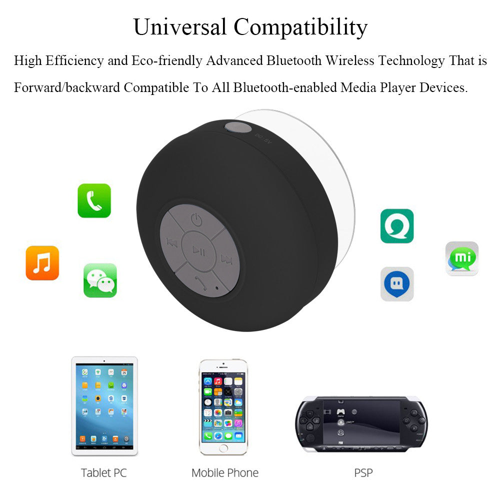 Bluetooth Speakers with Waterproof Capability and Microphone