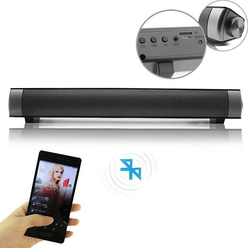 Bluetooth Speaker with Wireless Subwoofer for Stereo Sound