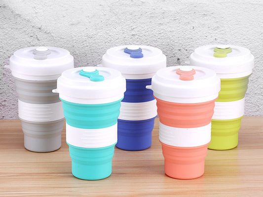 Innovative Collapsible Silicone Coffee Mug for Travel