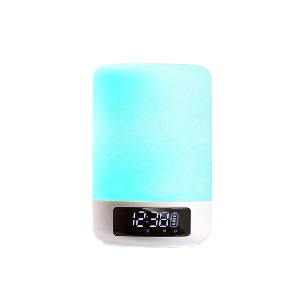 Enhanced Wireless Bluetooth Speaker with Touch-Activated Colorful LED and Powerful Bass