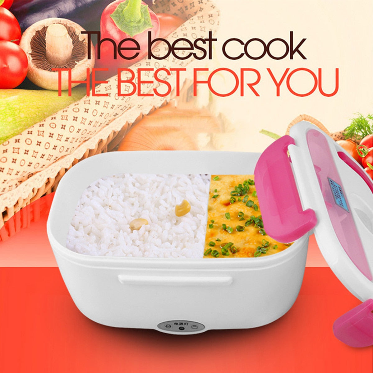 Heated Lunch Box - Portable and Mobile