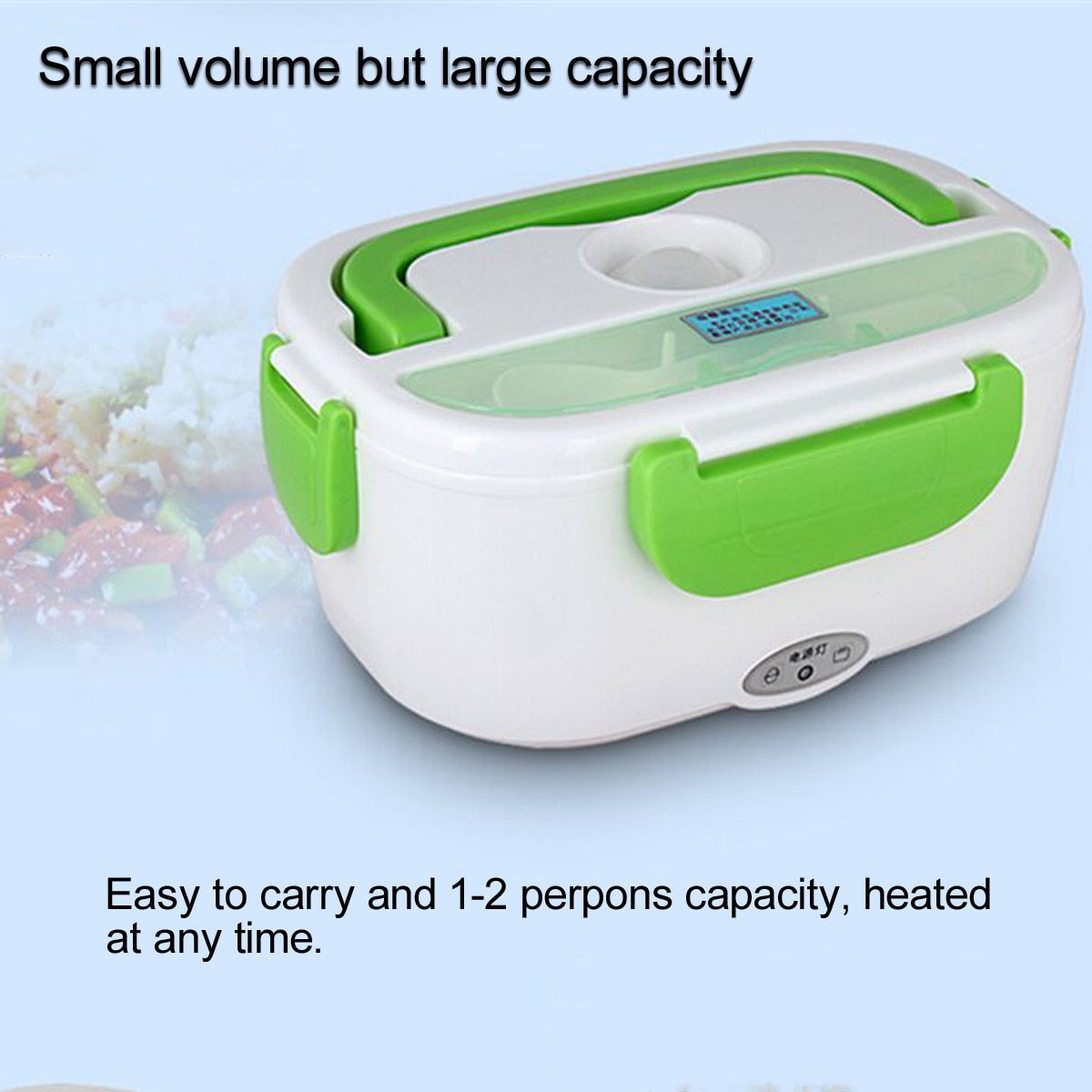 Heated Lunch Box - Portable and Mobile
