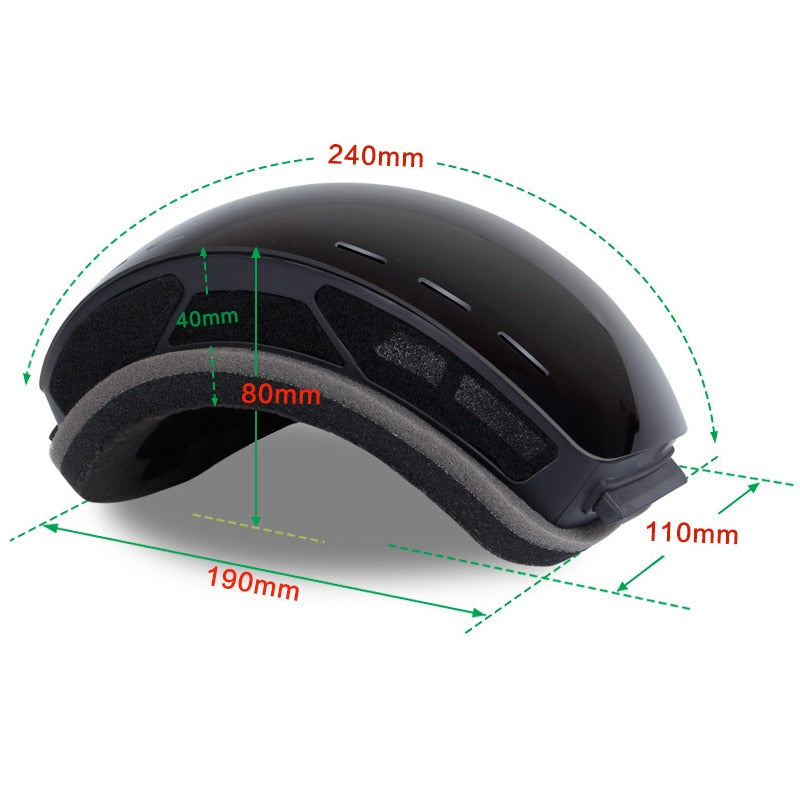 Dual-layered Ski Goggles with UV 400 Shield and Anti-Fog Technology