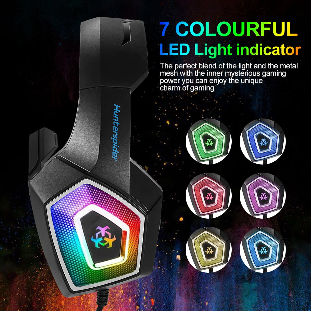 Stereo RGB Gaming Headset with Microphone - Dragon G3X Edition