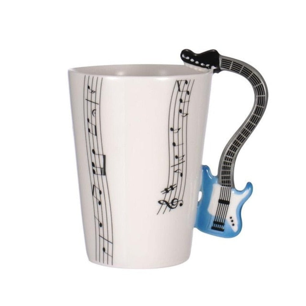 Musical Creativity Mug: Embrace the Harmony of Instruments and Notes