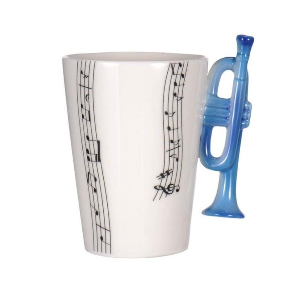 Musical Creativity Mug: Embrace the Harmony of Instruments and Notes