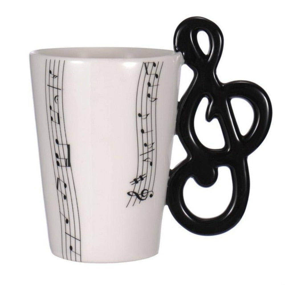 Musical Creativity Mug: Embrace the Harmony of Instruments and Notes