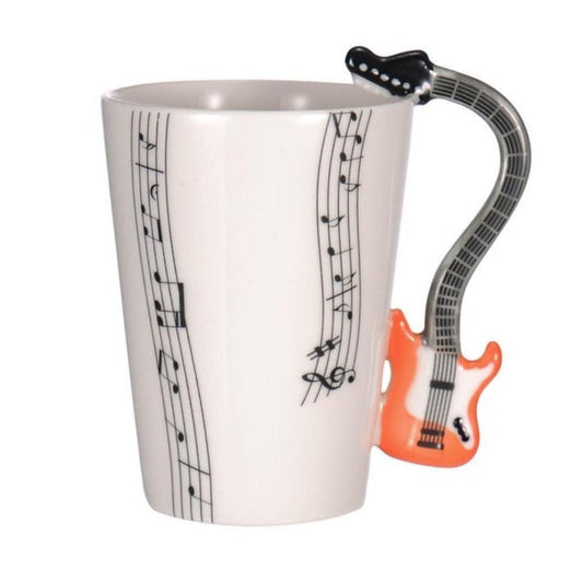 Musical Creativity Mug: Embrace the Harmony of Instruments and Notes