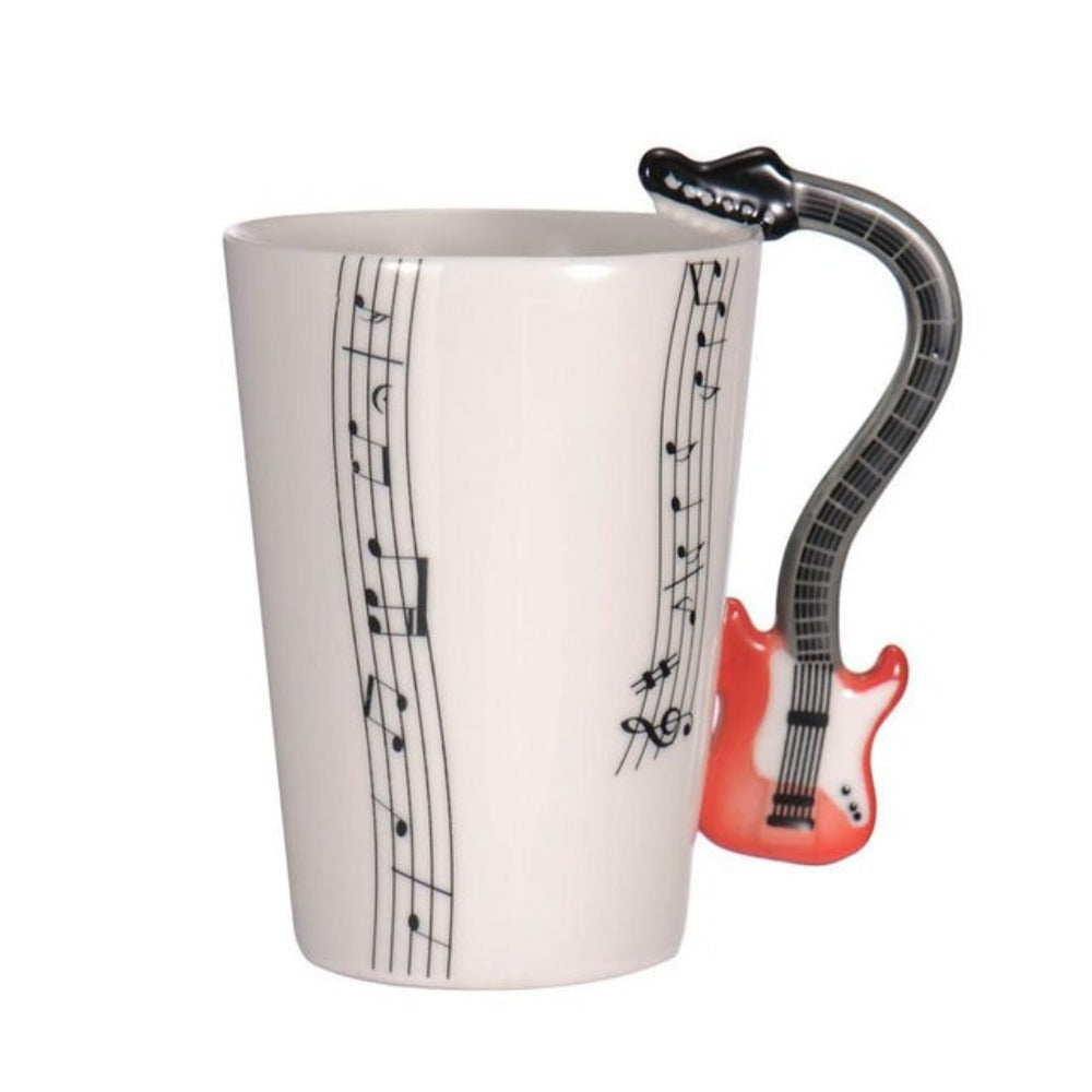 Musical Creativity Mug: Embrace the Harmony of Instruments and Notes