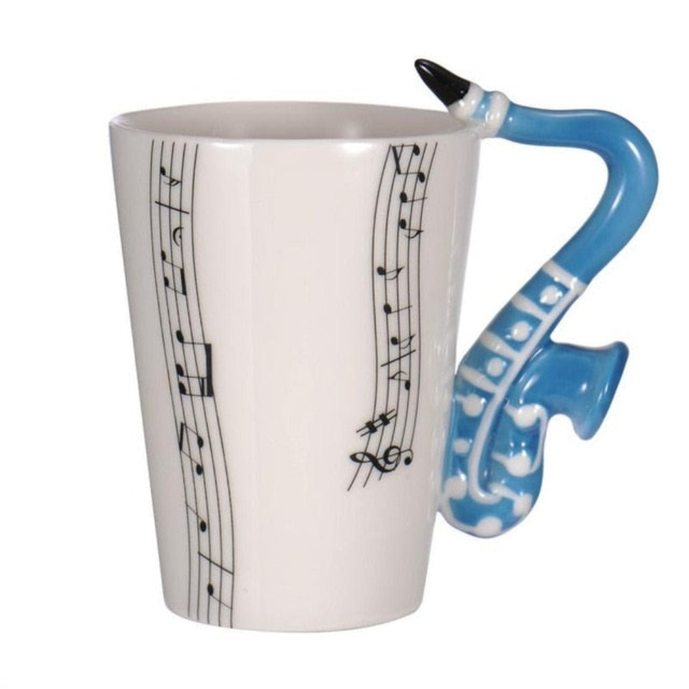 Musical Creativity Mug: Embrace the Harmony of Instruments and Notes