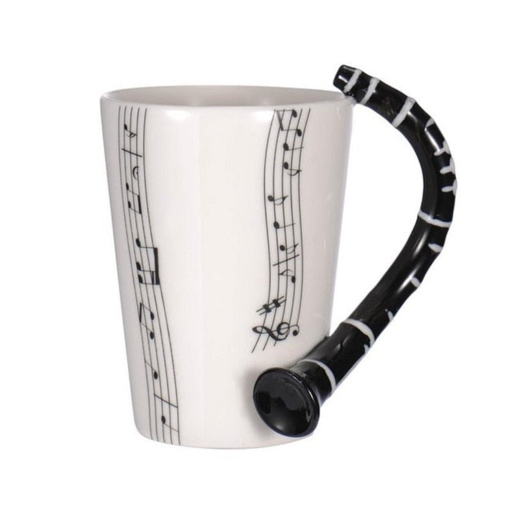 Musical Creativity Mug: Embrace the Harmony of Instruments and Notes
