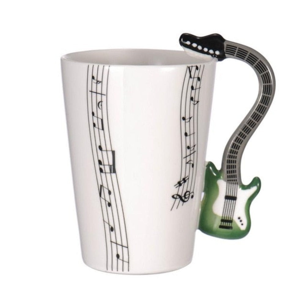 Musical Creativity Mug: Embrace the Harmony of Instruments and Notes
