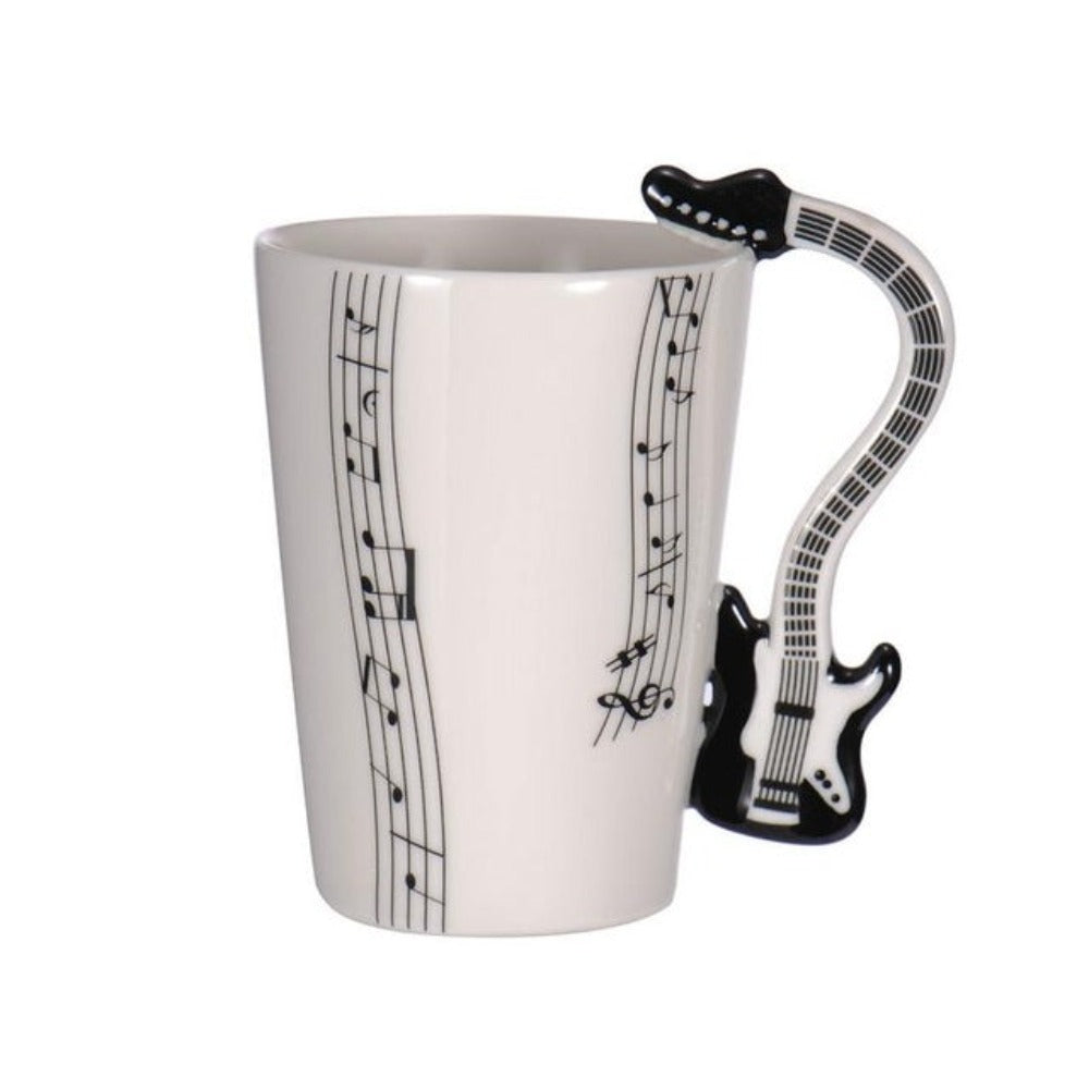 Musical Creativity Mug: Embrace the Harmony of Instruments and Notes