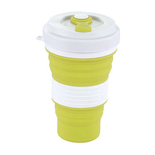Innovative Collapsible Silicone Coffee Mug for Travel