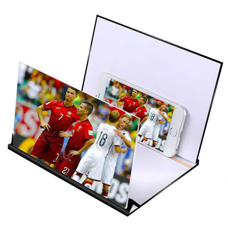 Protective Case 8" Foldable Mobile Phone Screen Amplifier for On-the-Go