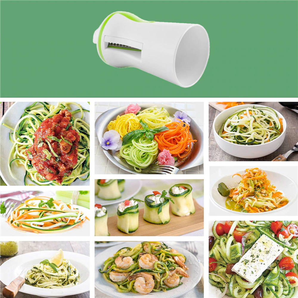 Compact Vegetable Cutter and Noodle Machine