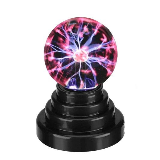 3" Plasma Ball with Glass Enclosure Creates Magical Atmosphere