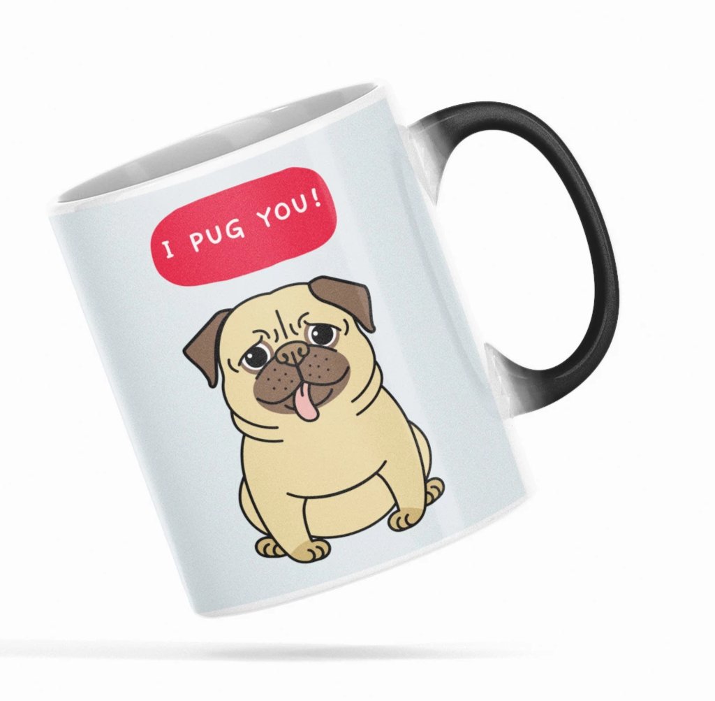 Color Changing Puppy Mug: Heat-Sensitive Design to Show Your Love