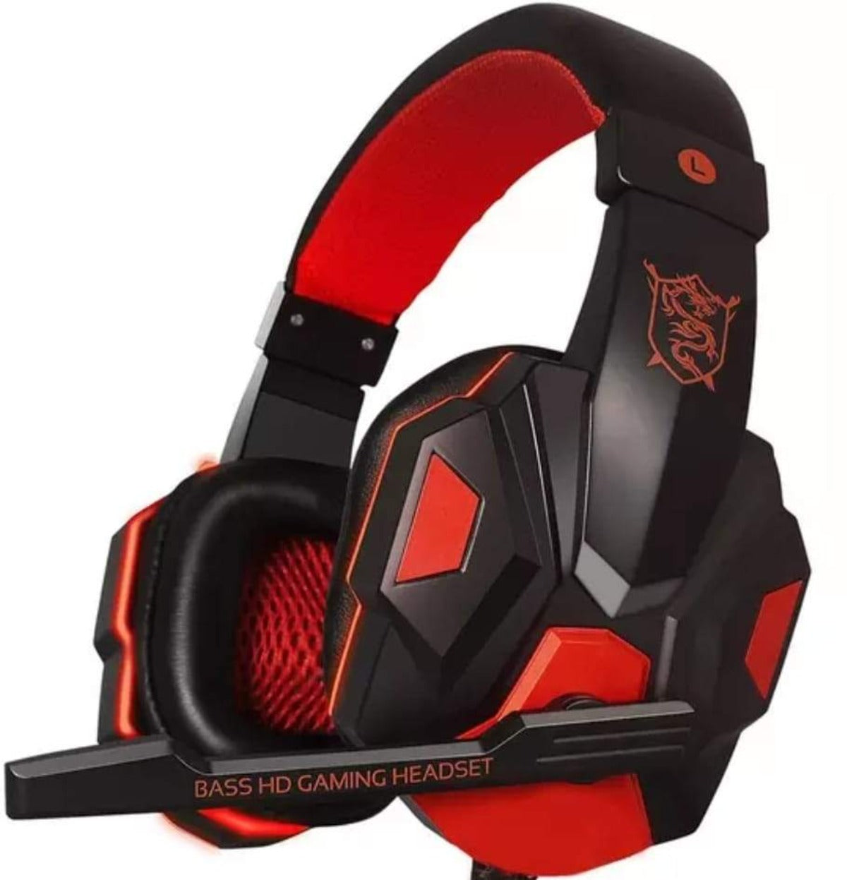LED Gaming Headset Dragon G9800 - Revised Core Meaning Title