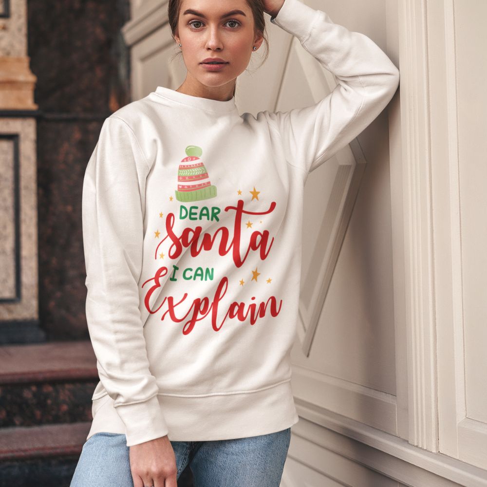 Santa I Can Explain Women's Sweatshirt