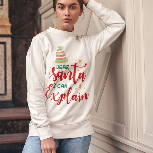 Santa I Can Explain Women's Sweatshirt