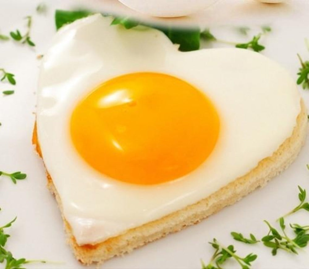 Stainless Steel Pancake Shaping Mold Set - 4 Pieces