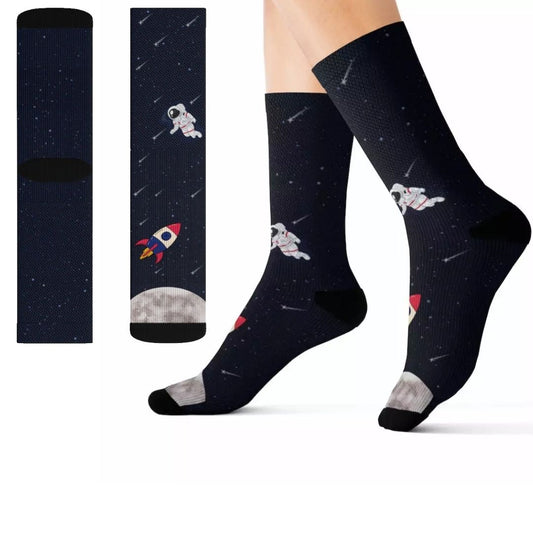 Funny Novelty Socks for Space Enthusiasts