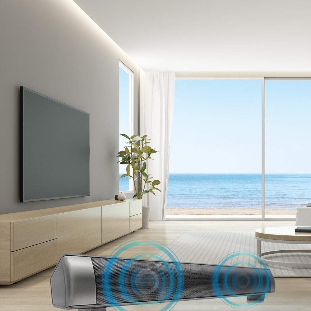 Bluetooth Speaker with Wireless Subwoofer for Stereo Sound