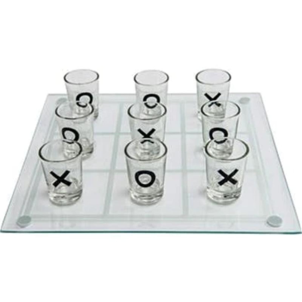 Tic Tac Toe Shot Glass Set: Purchase One, Receive One Free