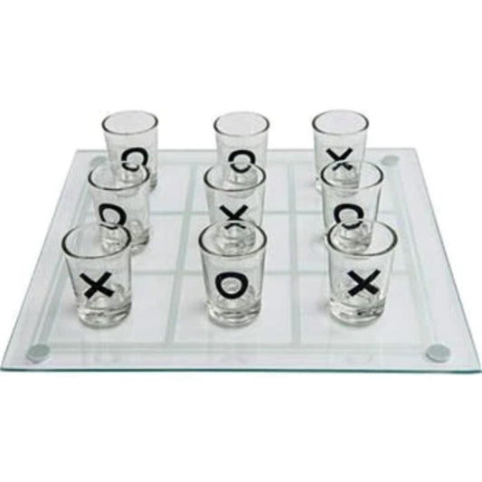 Tic Tac Toe Shot Glass Set: Purchase One, Receive One Free