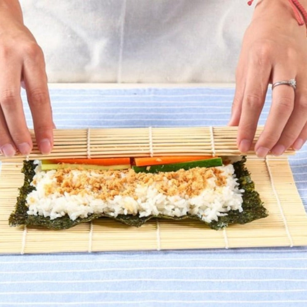 Bamboo Sushi Rolling Kit for Homemade Sushi Rolls